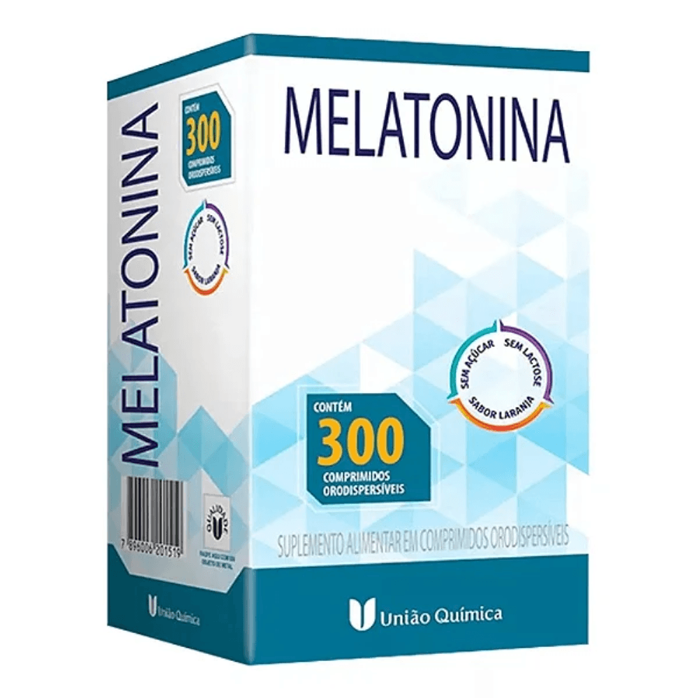 Melatonina Suplemento Alimentar com 300 Comprimidos Orodispersíveis